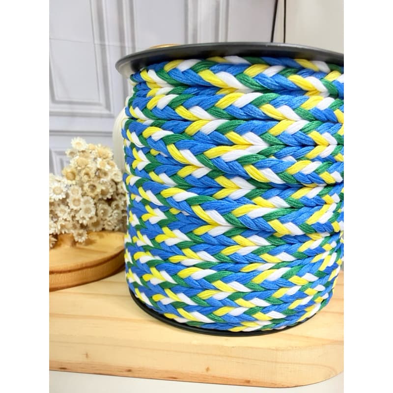 Fita trança da color candy ou Copa do Mundk para Artesanato ou Laços