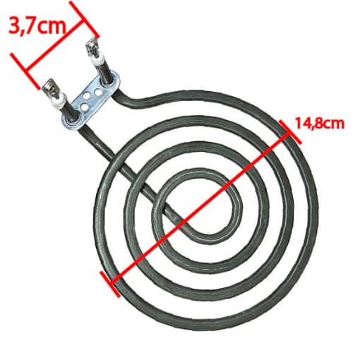 Resistencia 127v 1500w Air Fry - / Britania Curvada
