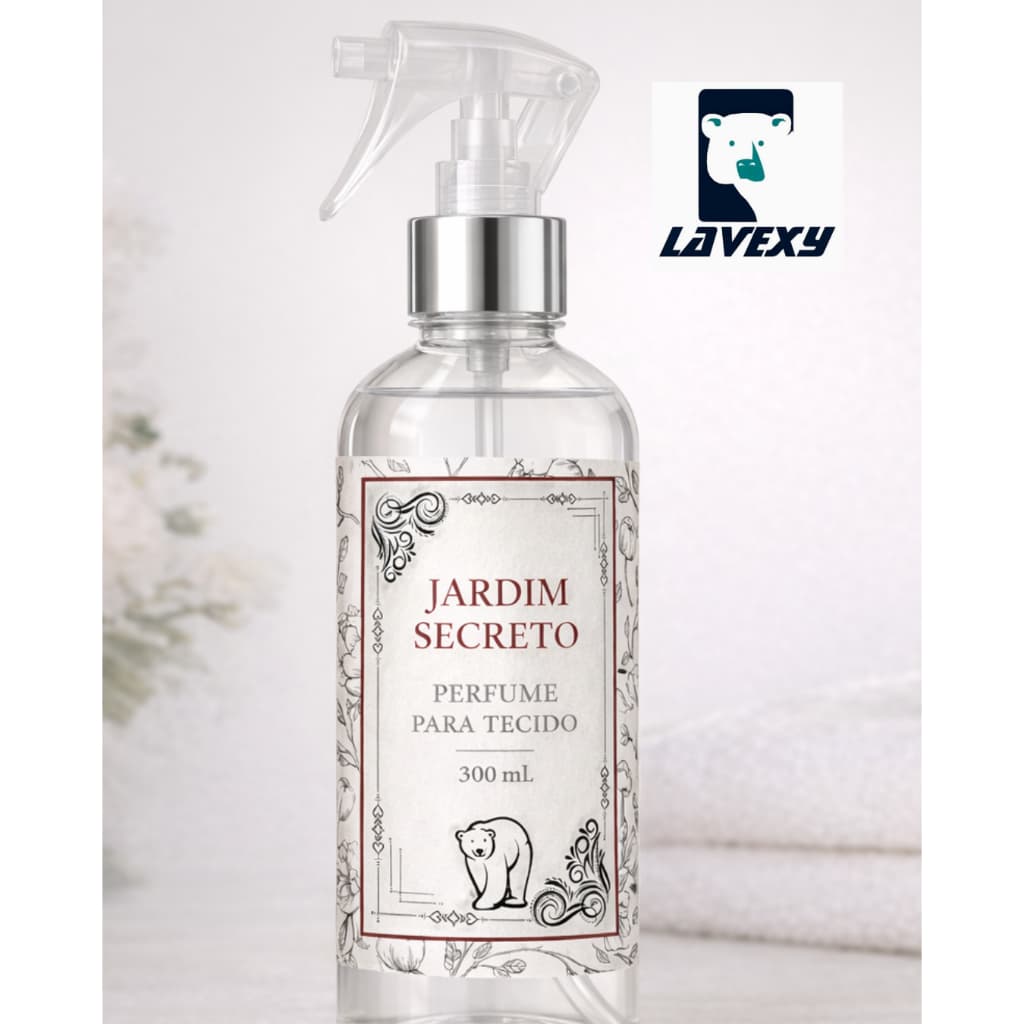 PERFUME TECIDOS E ROUPAS  300ml - JARDIM SECRETO