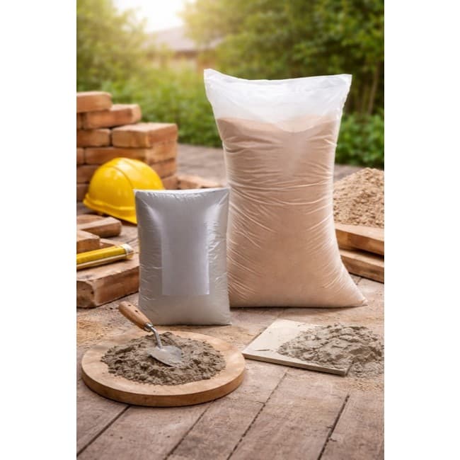 Kit Reparos 4kg Areia E 2kg Cimento Uso Doméstico