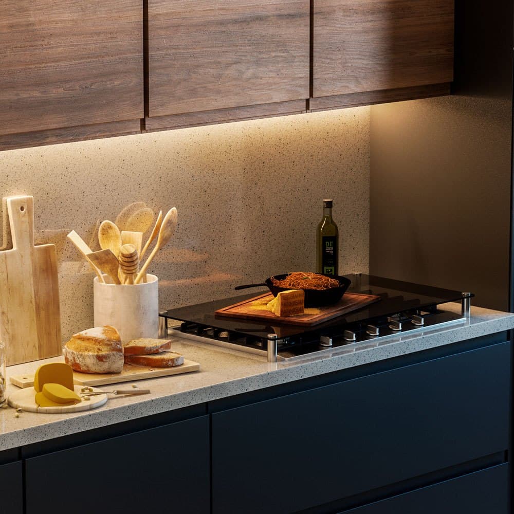 Tampa de Vidro para Cooktop Britânia BCT4P 4 Bocas | Cooktampa 67x46 cm