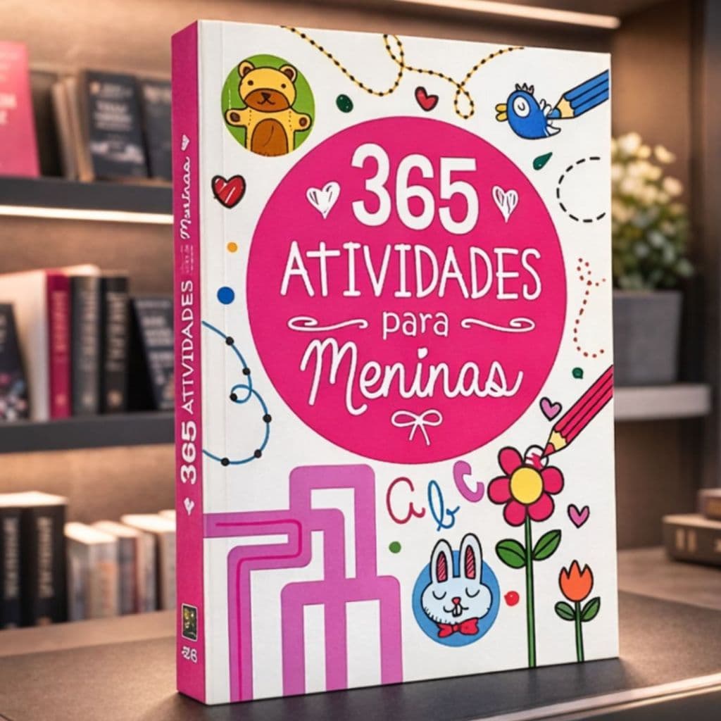 365 Atividades Para Meninas | Livro Infantil