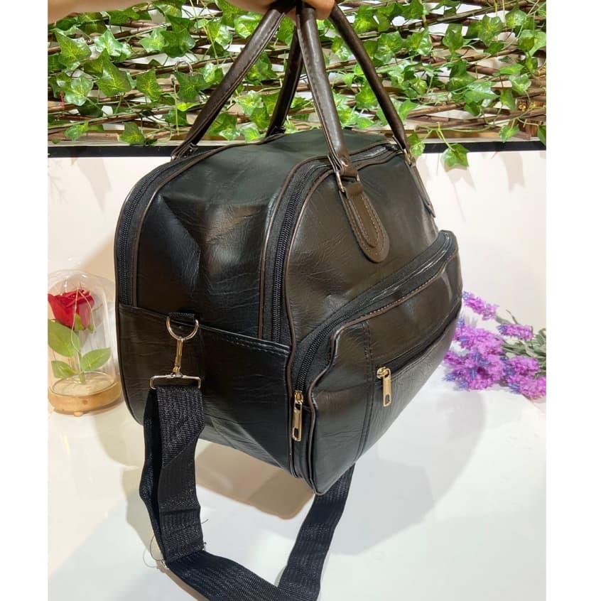 Mala Bolsa De Mão Extra Grande De Viagem Couro PU Ecológico #15047