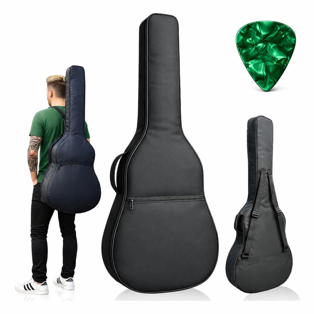 Capa para violão Todos os Modelos Acolchoada Espuma Estofada Extra Luxo