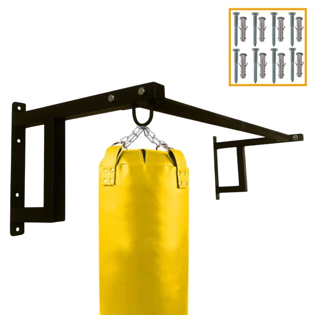 Barra Parede Fixa Para Treinar Musculação Pull Up e Funcional