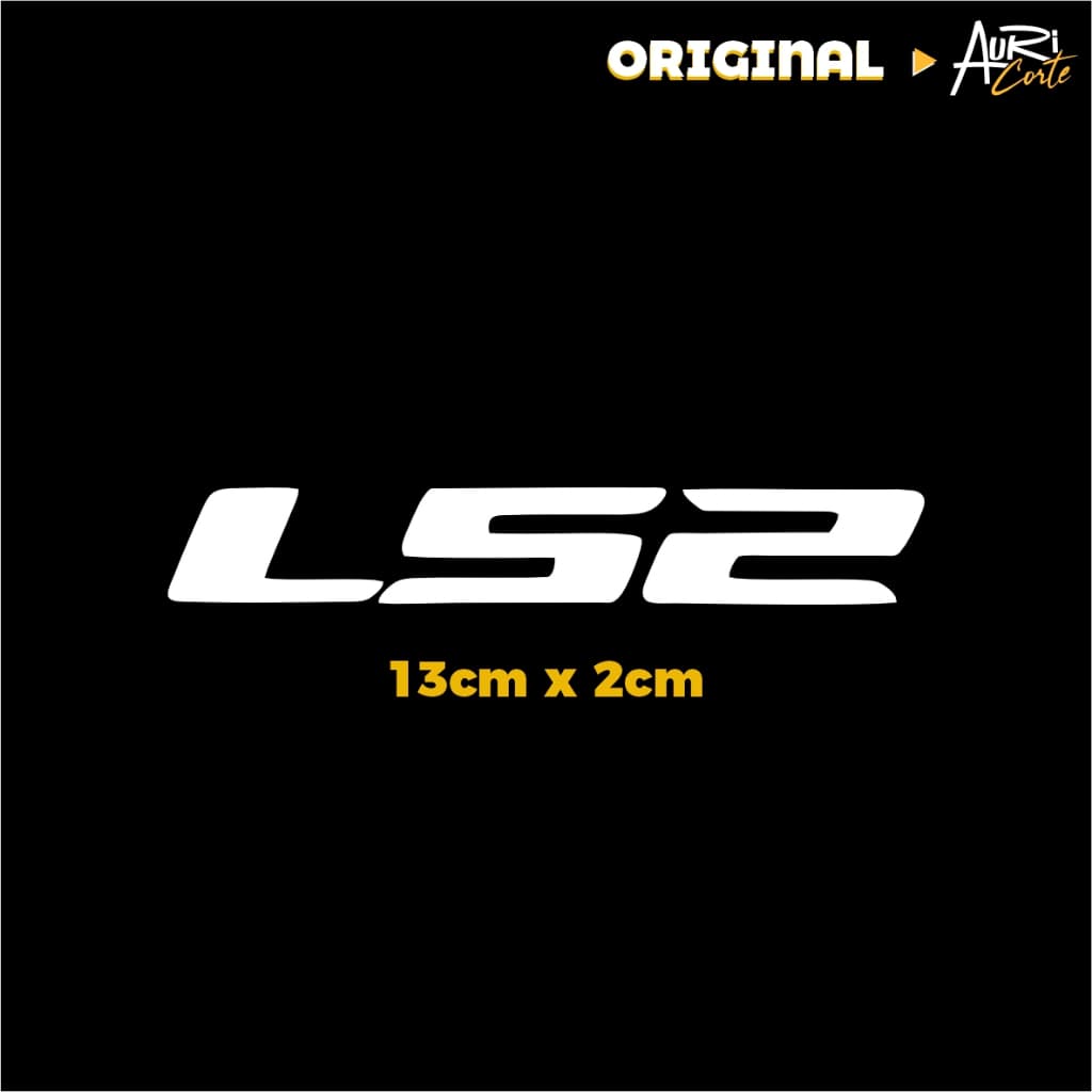 Ls2 adesivo original para capacete bike moto com muita qualidade e preço baixo