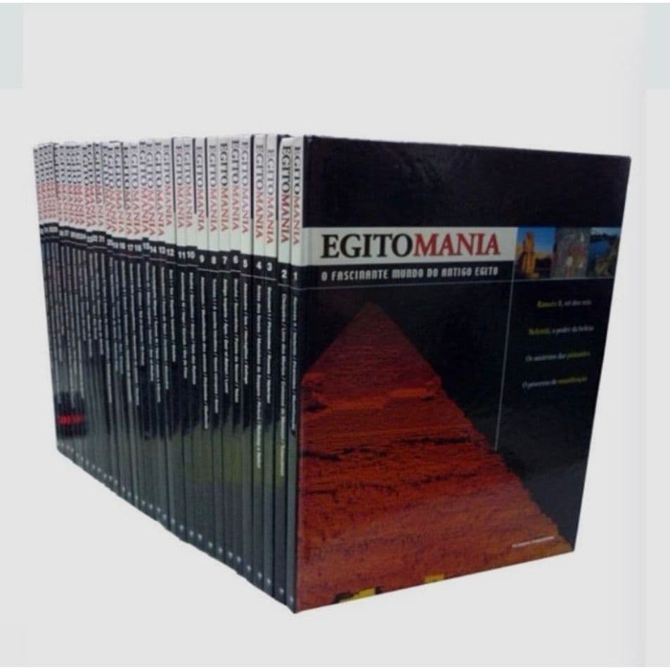 Coleção Egitomania Completa – O Fascinante Mundo do Antigo Egito – Livros de Egiptologia