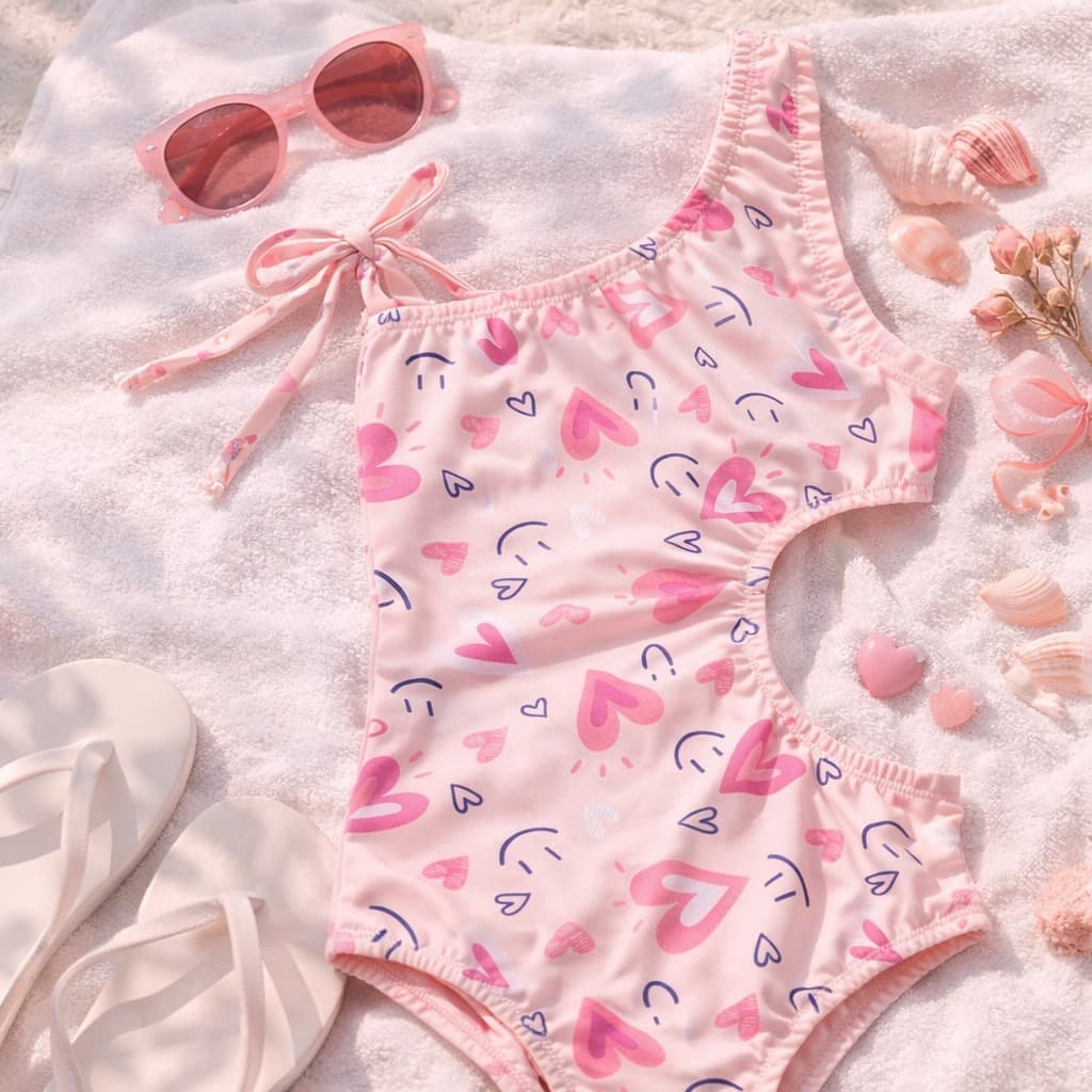 Maiô Para Criança Luxo Verão Maiô Infantil Com Proteção E Estilo Luxo Moda Verão Praia E Piscina