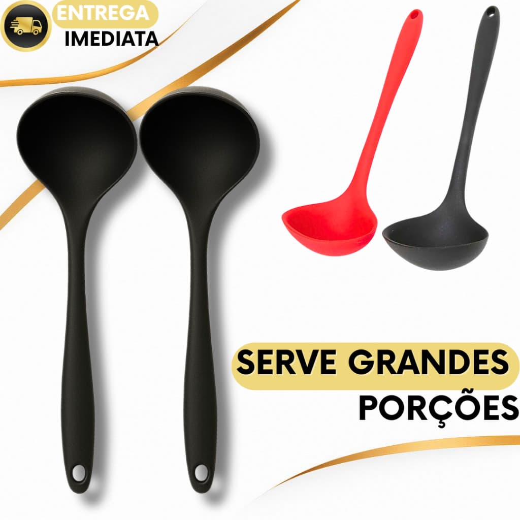 1/2uni Concha de Silicone Feijão Sopa Caldo Molho Serve Grande Porções