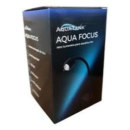 Mini Luminária 3w Aqua Focus COB LED Aquatank P/ Aquário Pequeno Beteira Plantado BIvolt