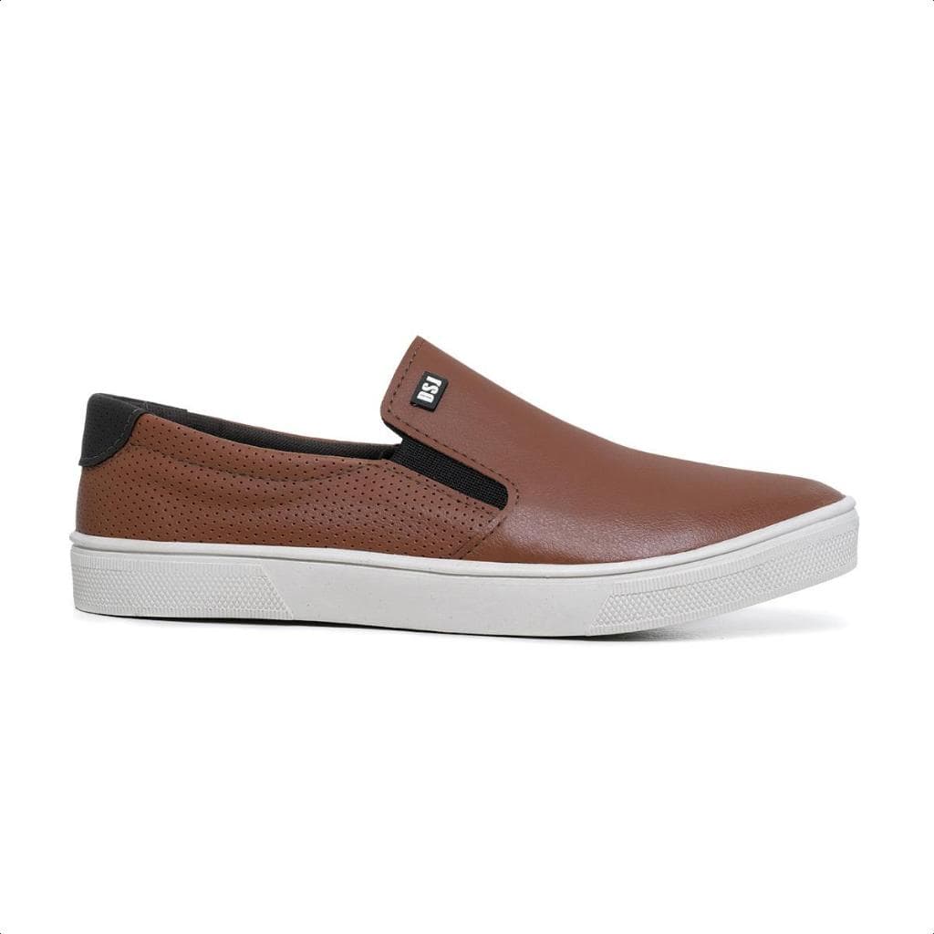 Tênis Iate Slip On Masculino Sapato sem Cadarço Confprtável