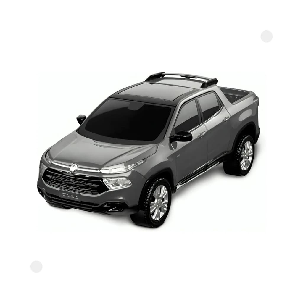 Miniatura Camionete Fiat Toro Cinza 1865 - Roma
