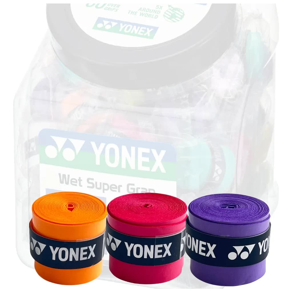 3 Overgrip Yonex para Raquete Pickleball, Badminton, Beach Tennis