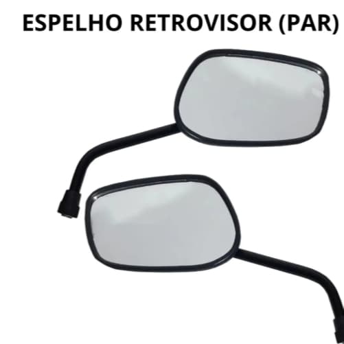 Par Espelho Retrovisor Cg 125 2000 A 2008