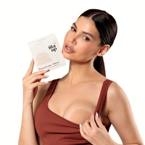 PROTETOR DE SEIOS 12 CM - FITA UP(impede que o bico do seio marque na roupa, sem sutiã. É ultrafino, hipoalergênico