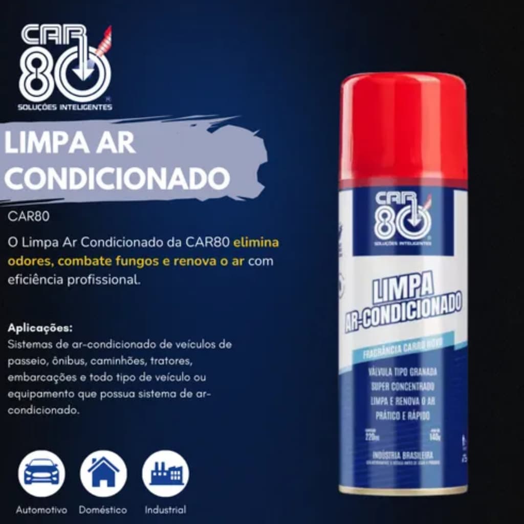 LIMPA AR CONDICIONADO, FRAGANCIA LAVANDA CAR80 220ML