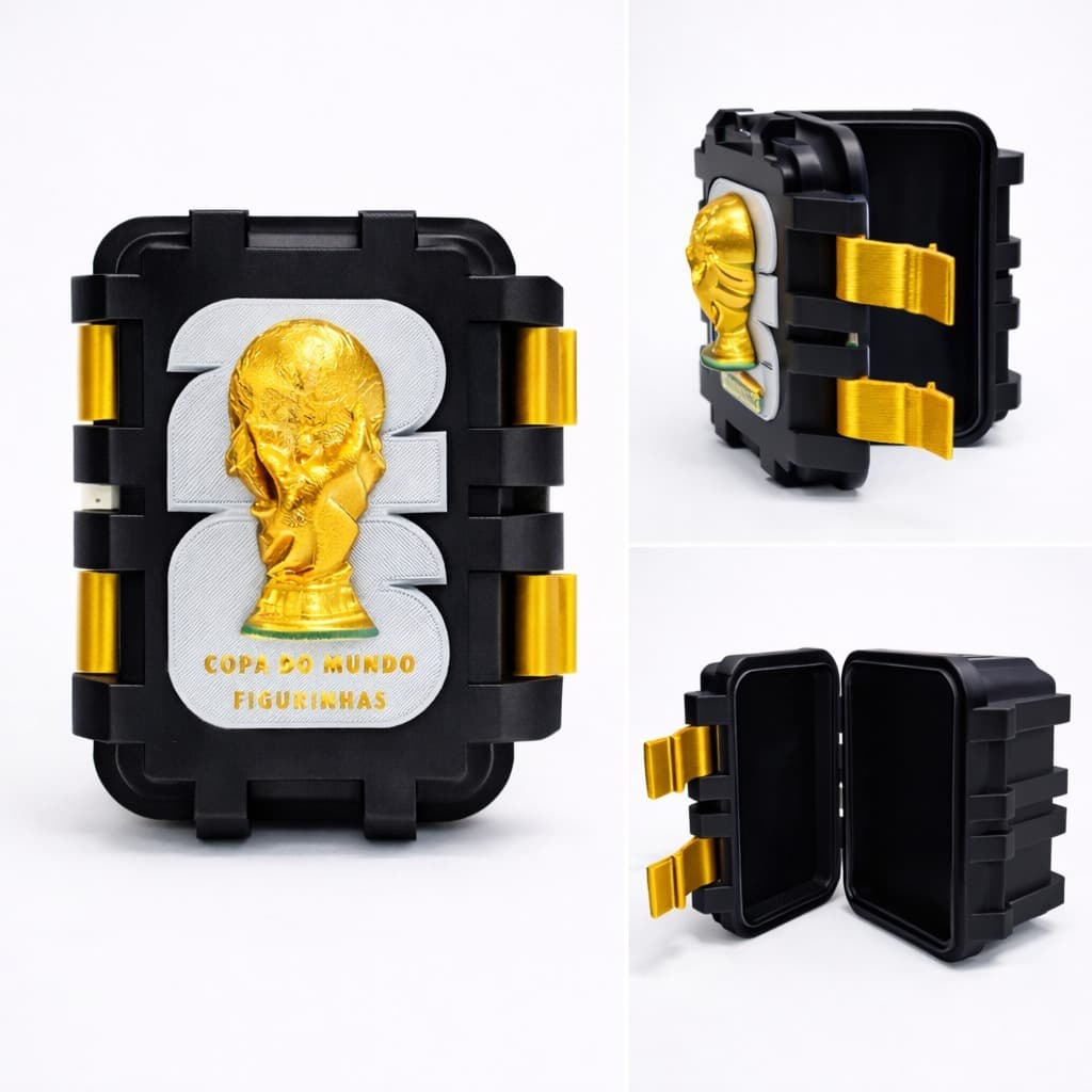 Porta Figurinha Copa Do mundo