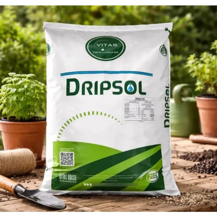 Fertilizante Adubo Dripsol 52 - Npk 16-06-30 - 25 Kilos