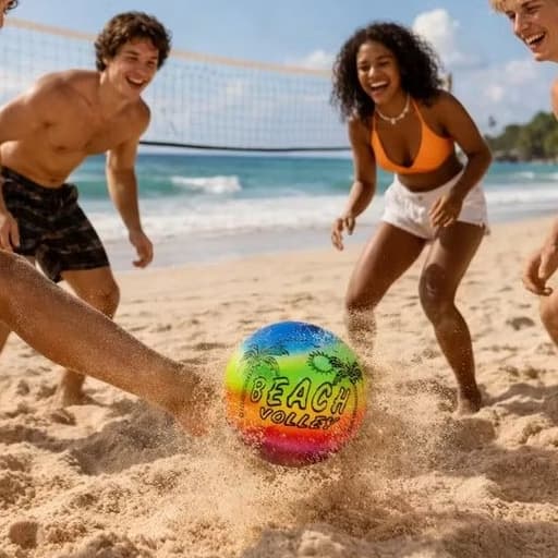 Kit 10 Bolas De Vinil - Praia- Volei - Futebol - lembrancinha- aniversário- festa- presente