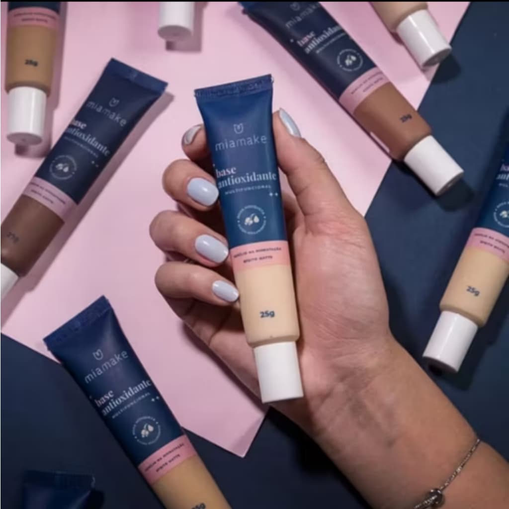 Base Líquida Mia Make com Ação Antioxidante 25g