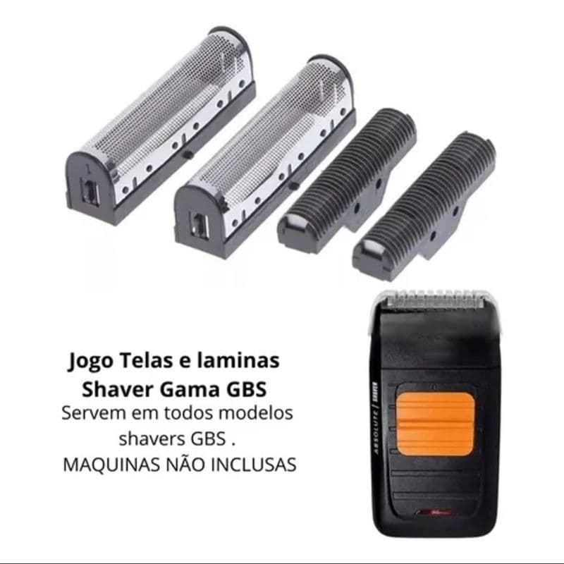Refil de Substituição Lâmina Barbear 2 Telas Foil 2 Lâminas Internas