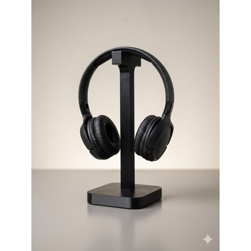 Suporte para Fone de Ouvido Headphone Stand Mesa Gamer Organizador Premium Resistente Preto