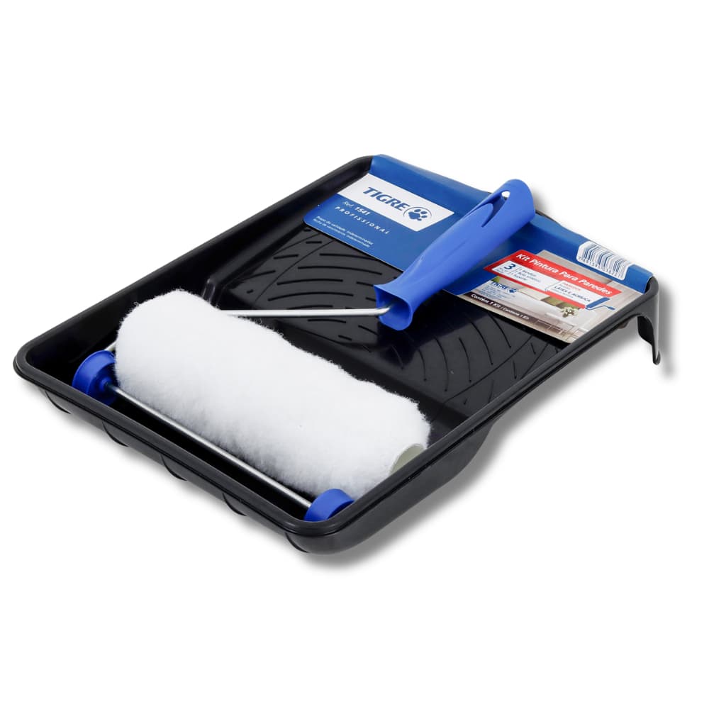 Kit Pintura Paredes Tigre 1541 3 Pç Profissional Econômico
