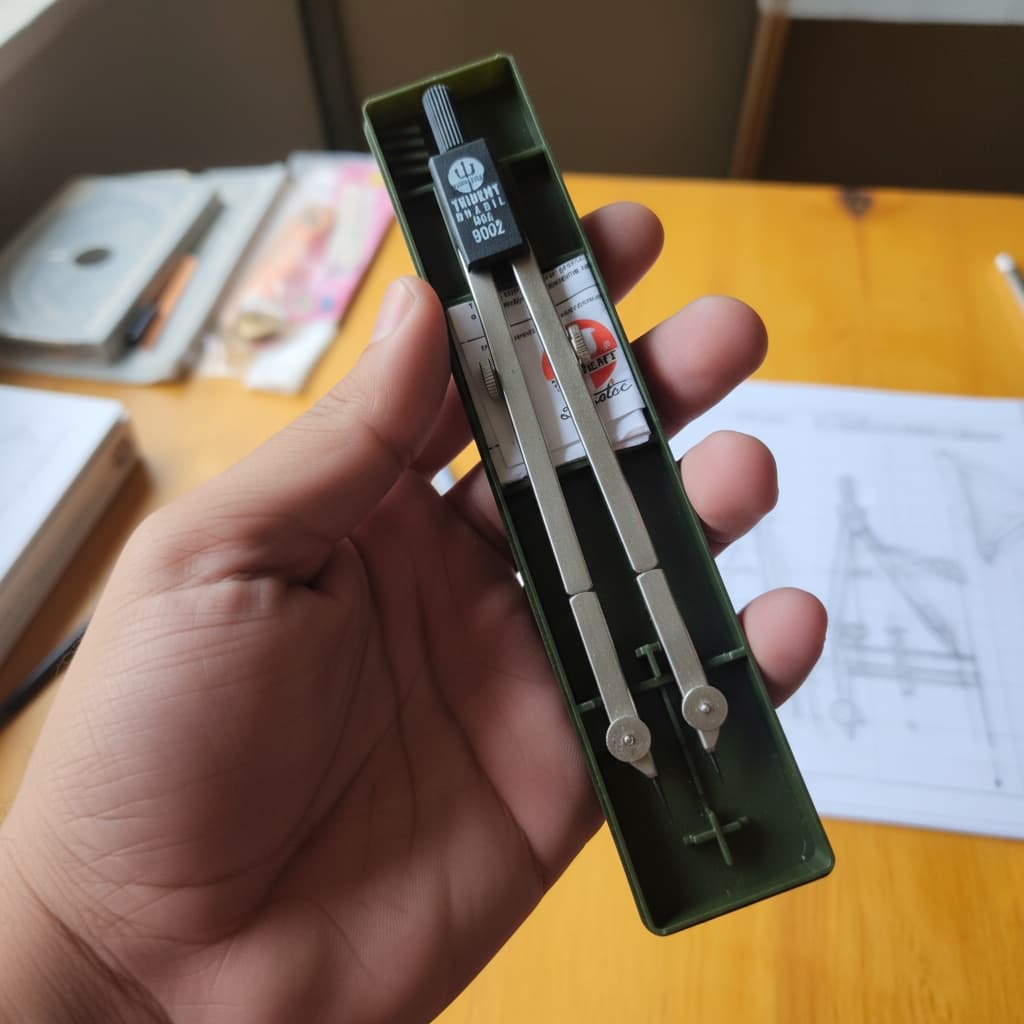 Compasso Técnico Mod. 9002 C/adaptador - Trident