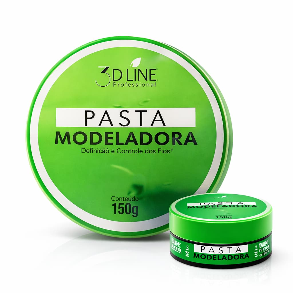 Pasta Modeladora 150g Pomada Incolor 3d Line Para Tranças Anti Friz Penteados Controle Dos Fios Para Baby Hair Fixadora