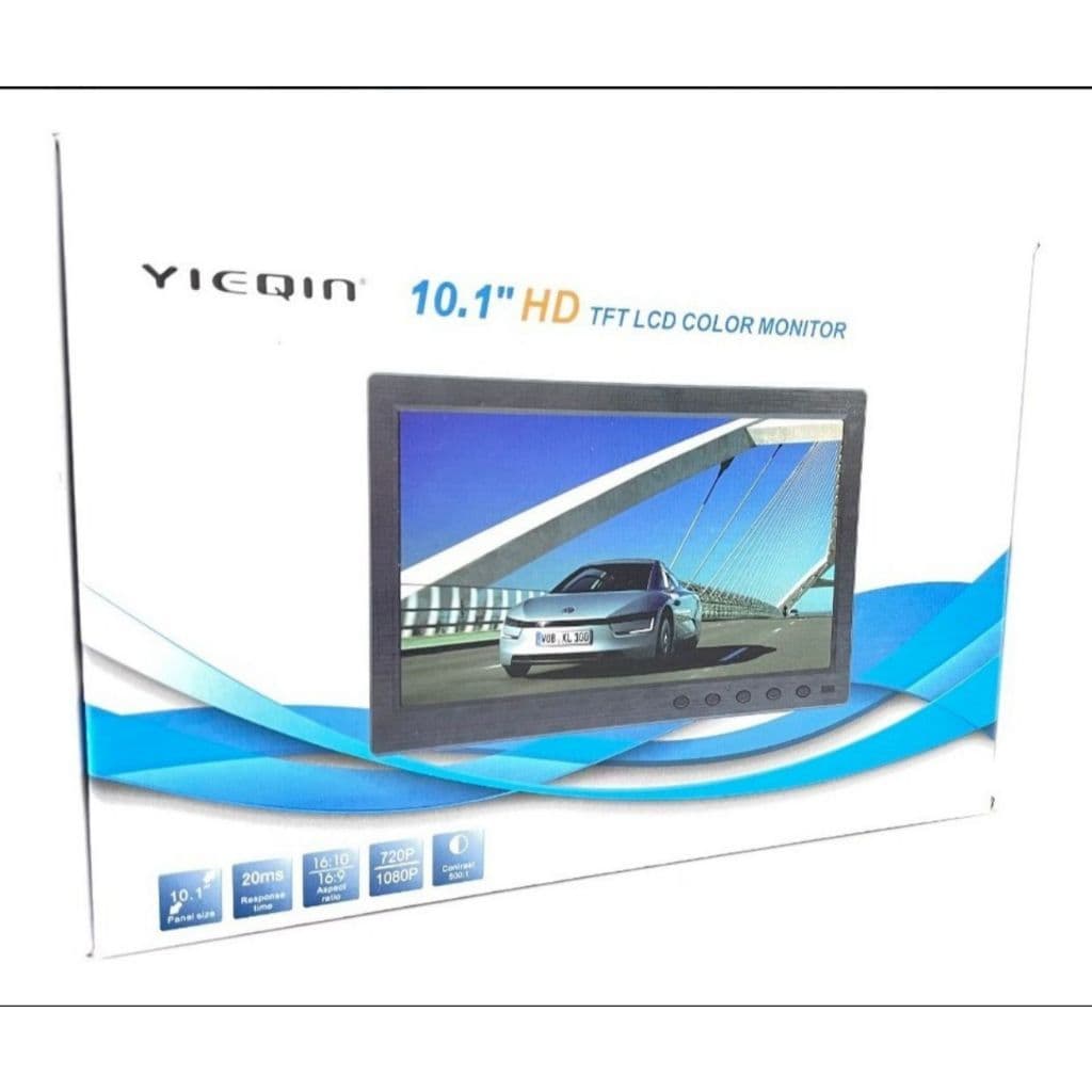 Tela  Automotiva Yieqin 10.1 HD LCD COLOR MONITOR