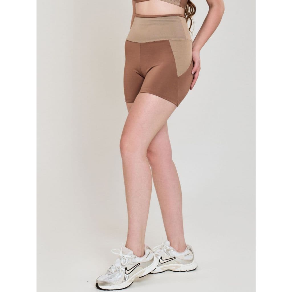 Bermuda Detalhe Em Tule Academia Fitness 11172