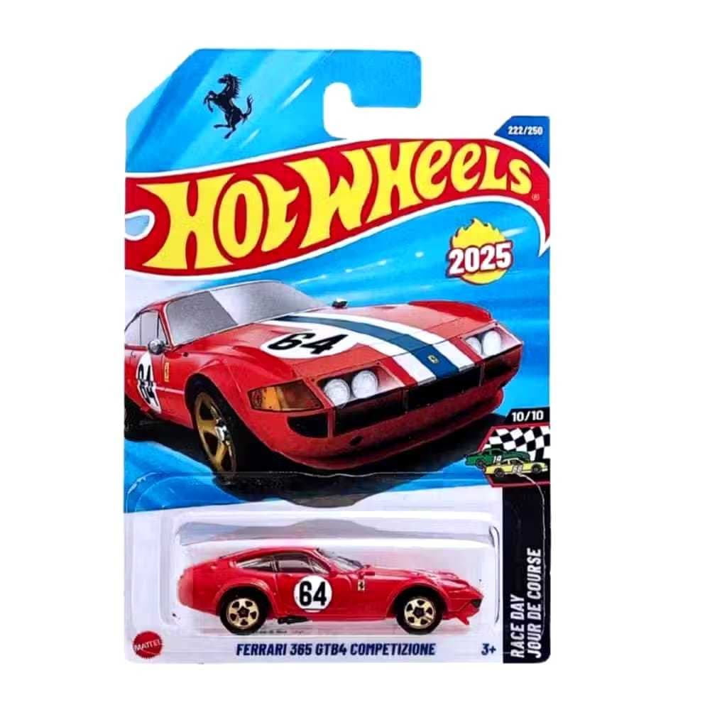 Hot Wheels Ferrari 365 GTB4 Competizione 2025 | Race Day | Original Mattel Novo Lacrado