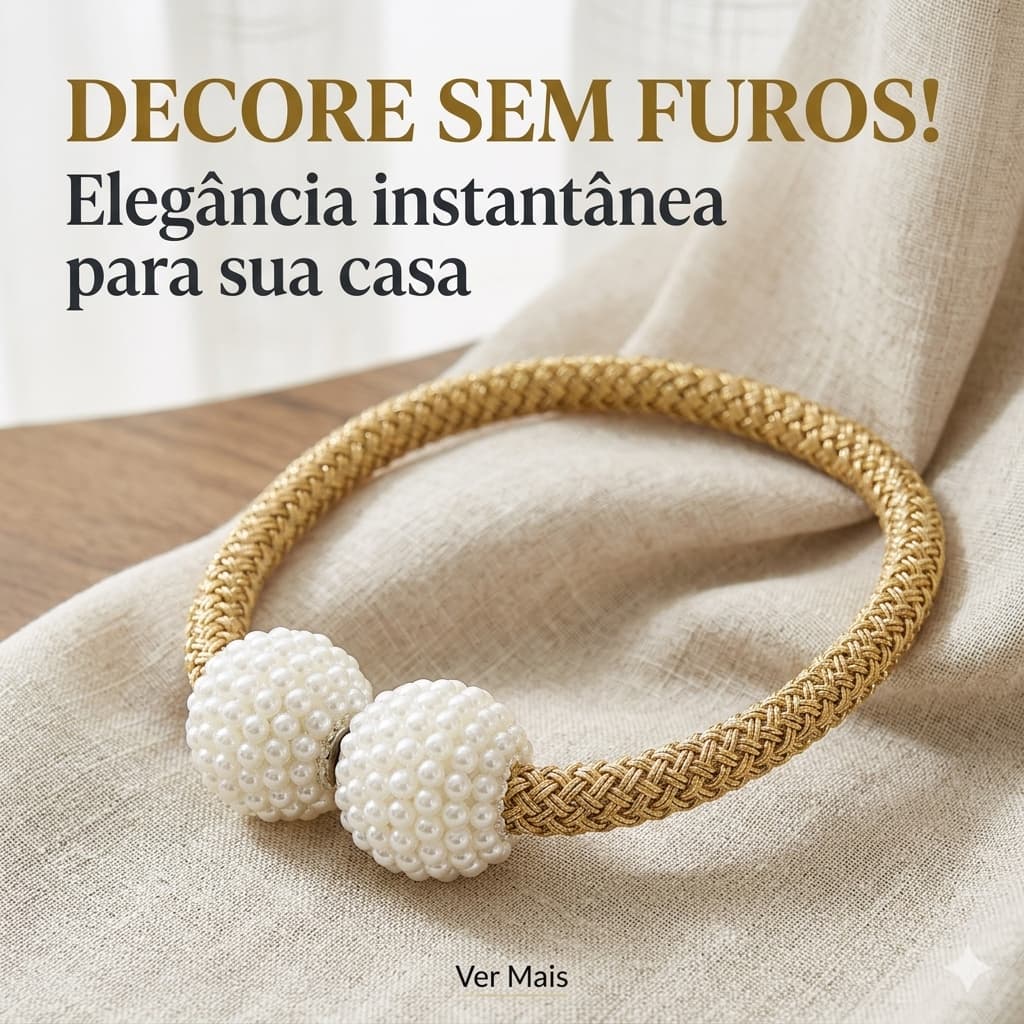 1pcs Ou 2pcs Prendedor De Cortina Magnética Organizador Enfeite A Pronta Entrega