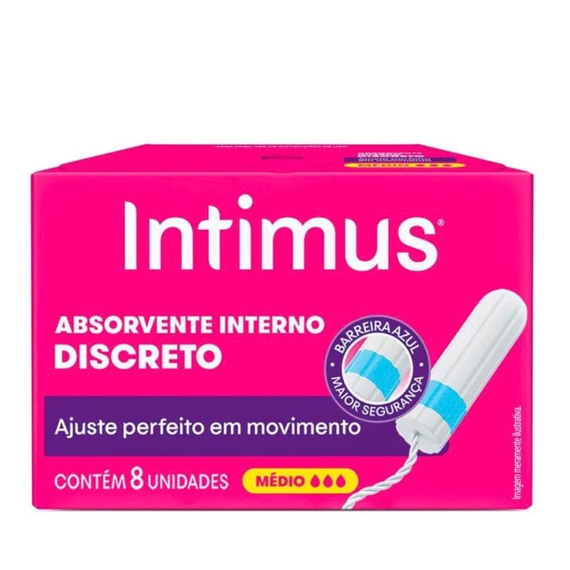 Intimus Absorvente Interno Discreto- 8un
