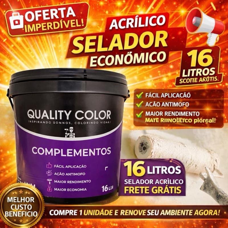 Selador Acrílico Premium Balde 16Lt  / 18Kg