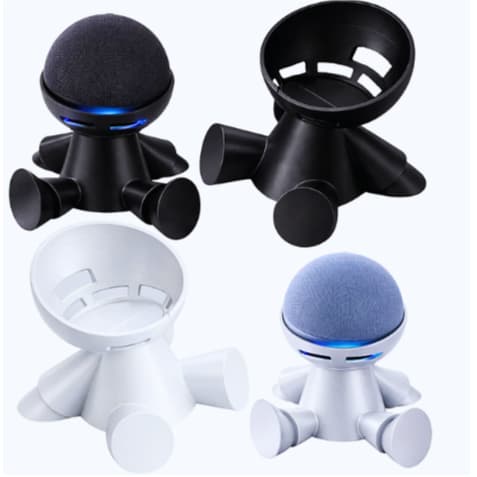 Suporte para Echo Dot 4 e 5 – Alexa Robô Sentado com Traje Espacial | Base Decorativa e Funcional