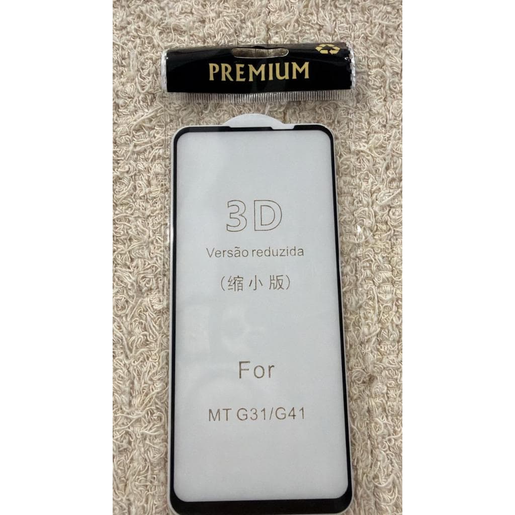 PELÍCULA DE VIDRO 3D MOTOROLA MOTO G31 / G41 VALOR UNITARIO