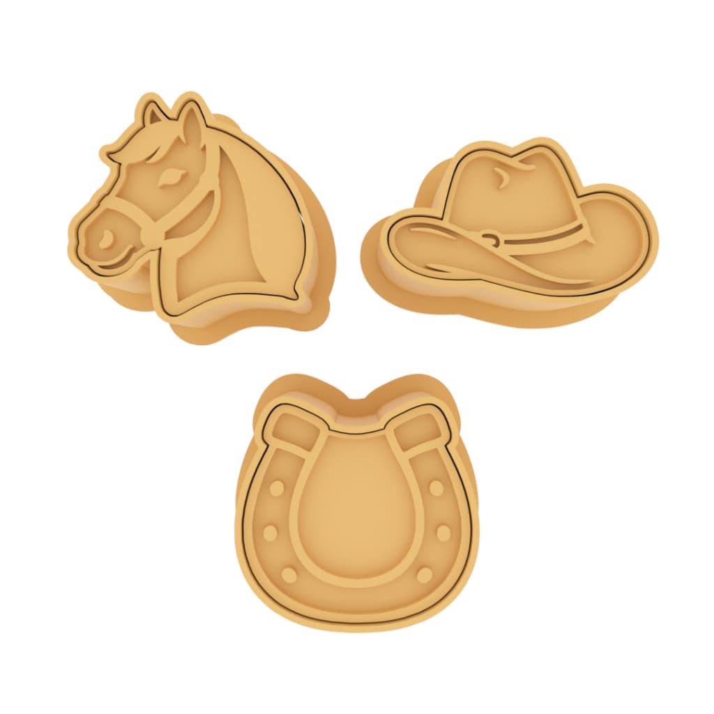 Modelador e Ejetor Para Modelar Doces, Brigadeiros e Massas - Cowboy