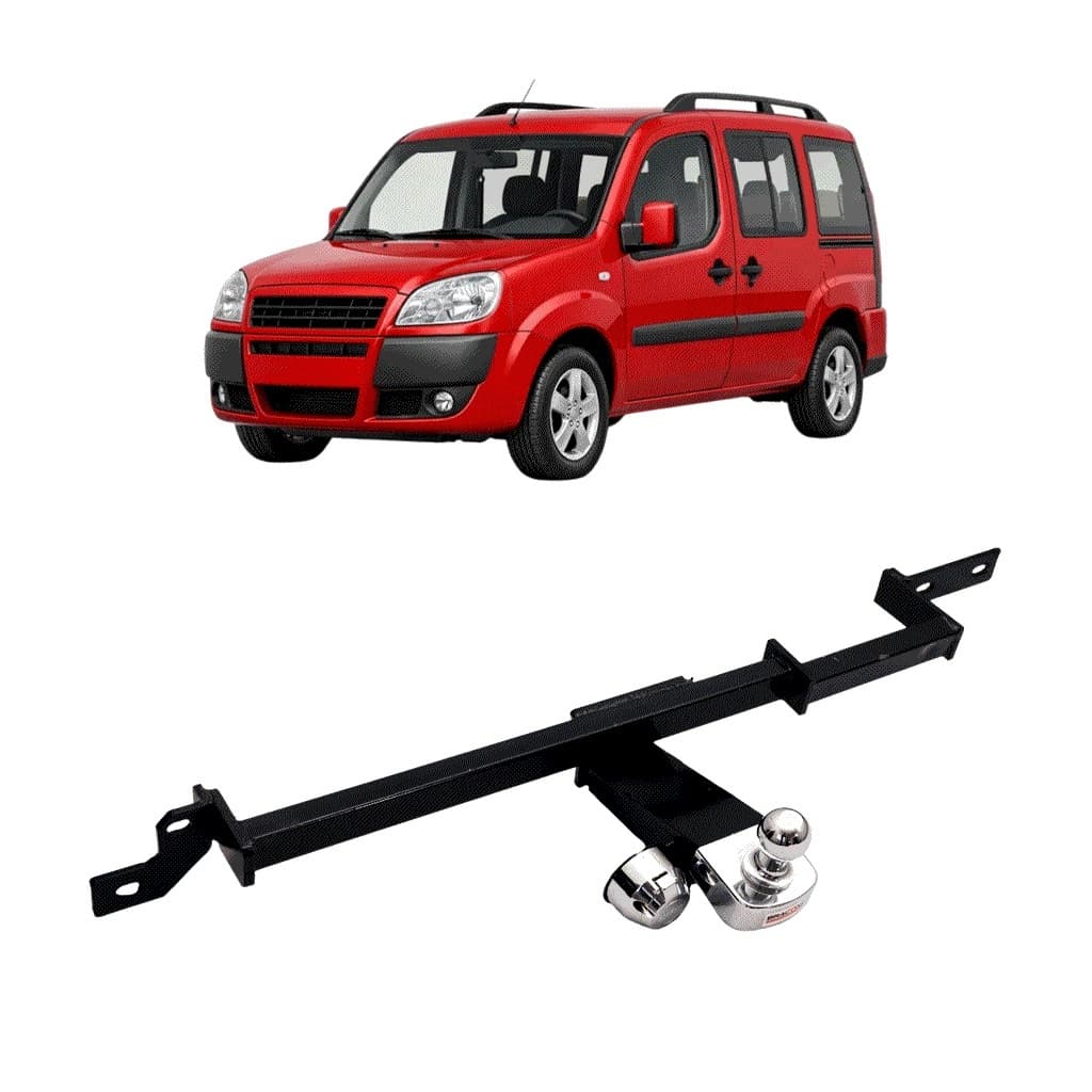 Engate Reboque Rabicho Fixo Doblo Exceto Adventure Todos os Anos 400kg