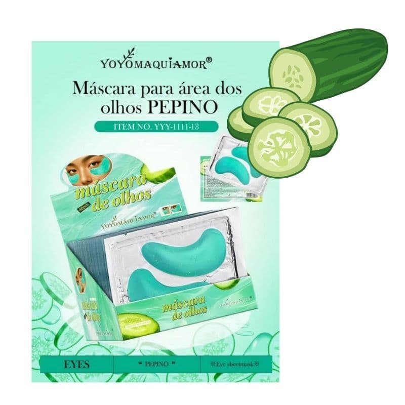 Mascara Para Olheiras Anti Rugas E Envelhecimento Pads Todo Tipo De Pele