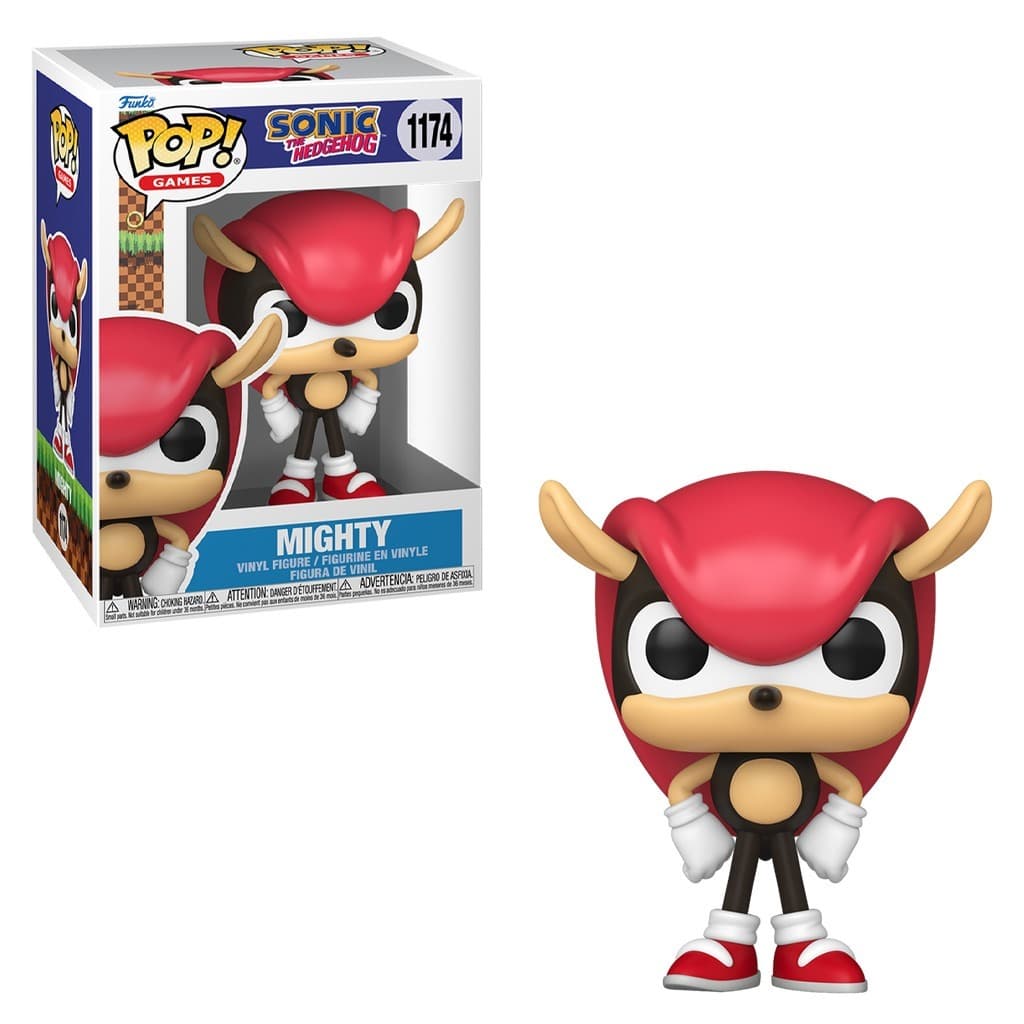 FUNKO POP SONIC MIGHTY 1174 NOVO ORIGINAL