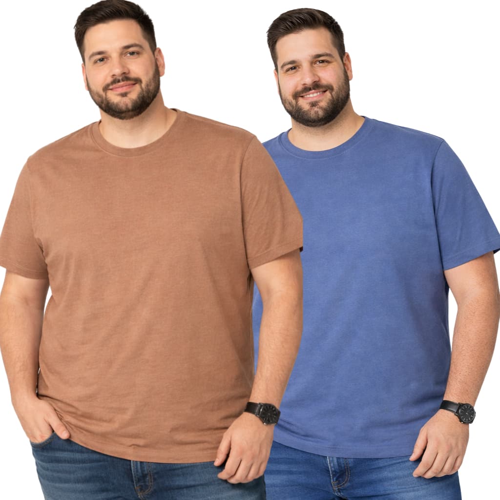 CAMISETA TAMANHO GRANDE  LIS G1 ATÉ O G3 100% ALGODÃO, NÃO ENCOLHE, NÃO DESBOTA, TECIDO CONFORTAVEL