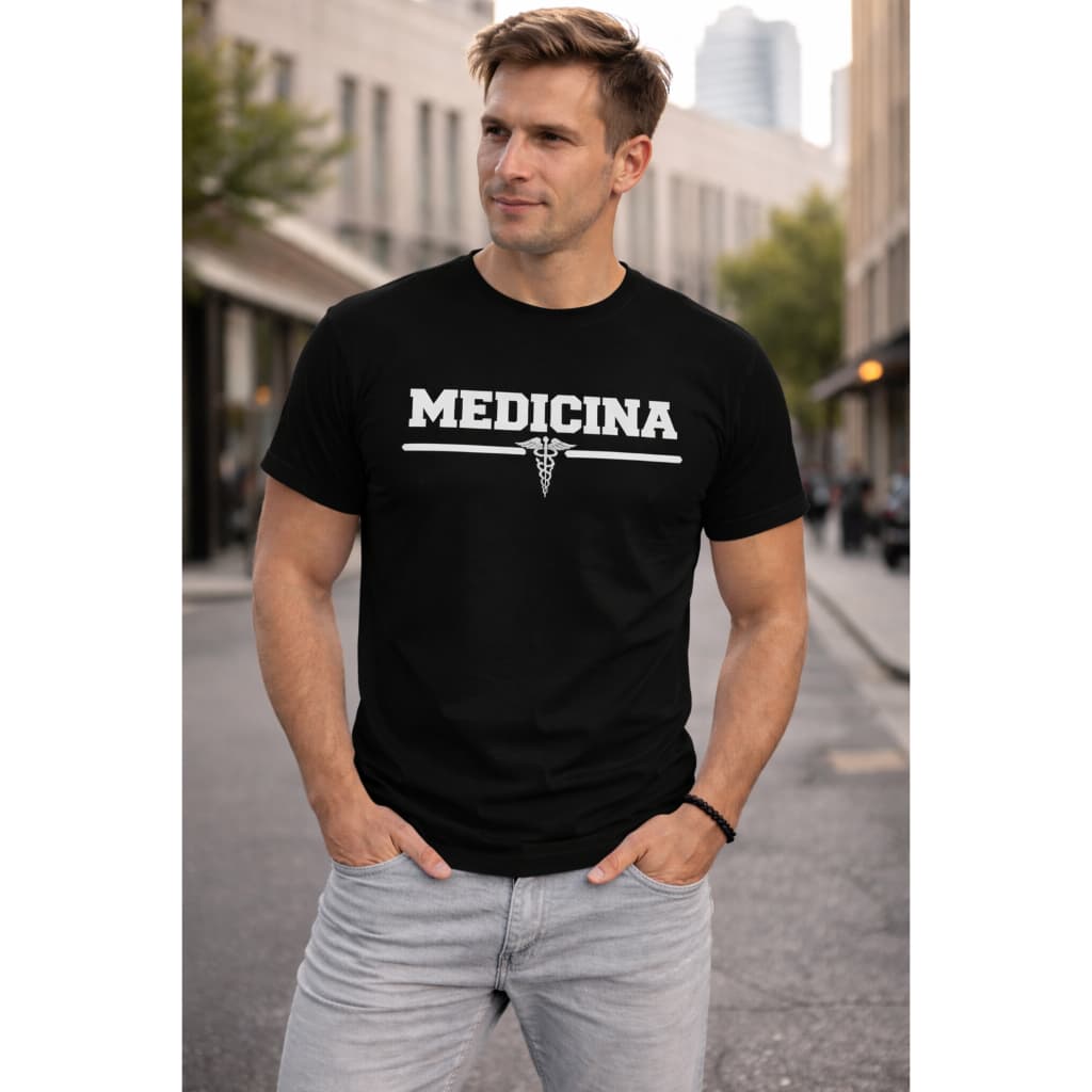 Camiseta Camisa Medicina Masculina Feminina 100% Algodão