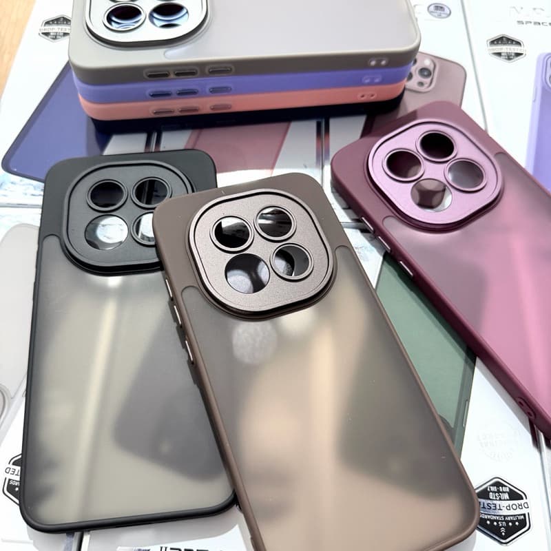 Capa SPACE Acrílico Fosca Para Redmi Note 15 4G / Note 15 Pro 4G 5G / Note 15 Pro Plus Capinha anti impacto