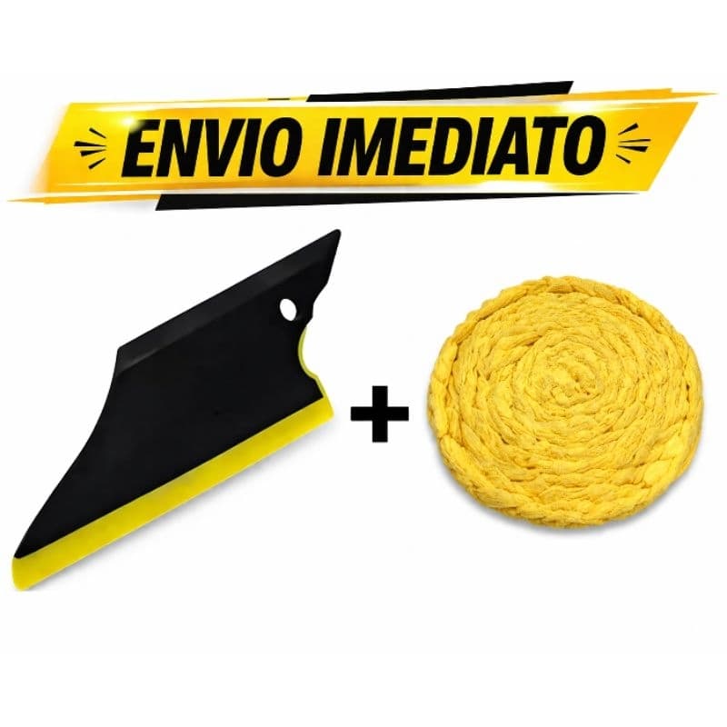 Espátula Plástica Batman+ cordão de absorção para Aplicações de Películas Automotivas