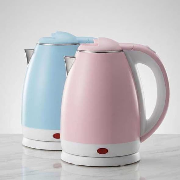 Colorido Chaleira Elétrica 2L 1000W 110V Rápida Ferve Água
