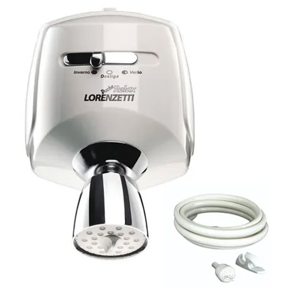 Ducha Elétrica Lorenzetti Relax 3T 220V Chuveiro Jato Dirigível Econômico Banho Confortável Original