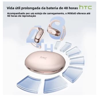 fone ouvido  Htc ne35 bluetooth v6.0 ai tradução fones de ouvido ows esporte redução ruído