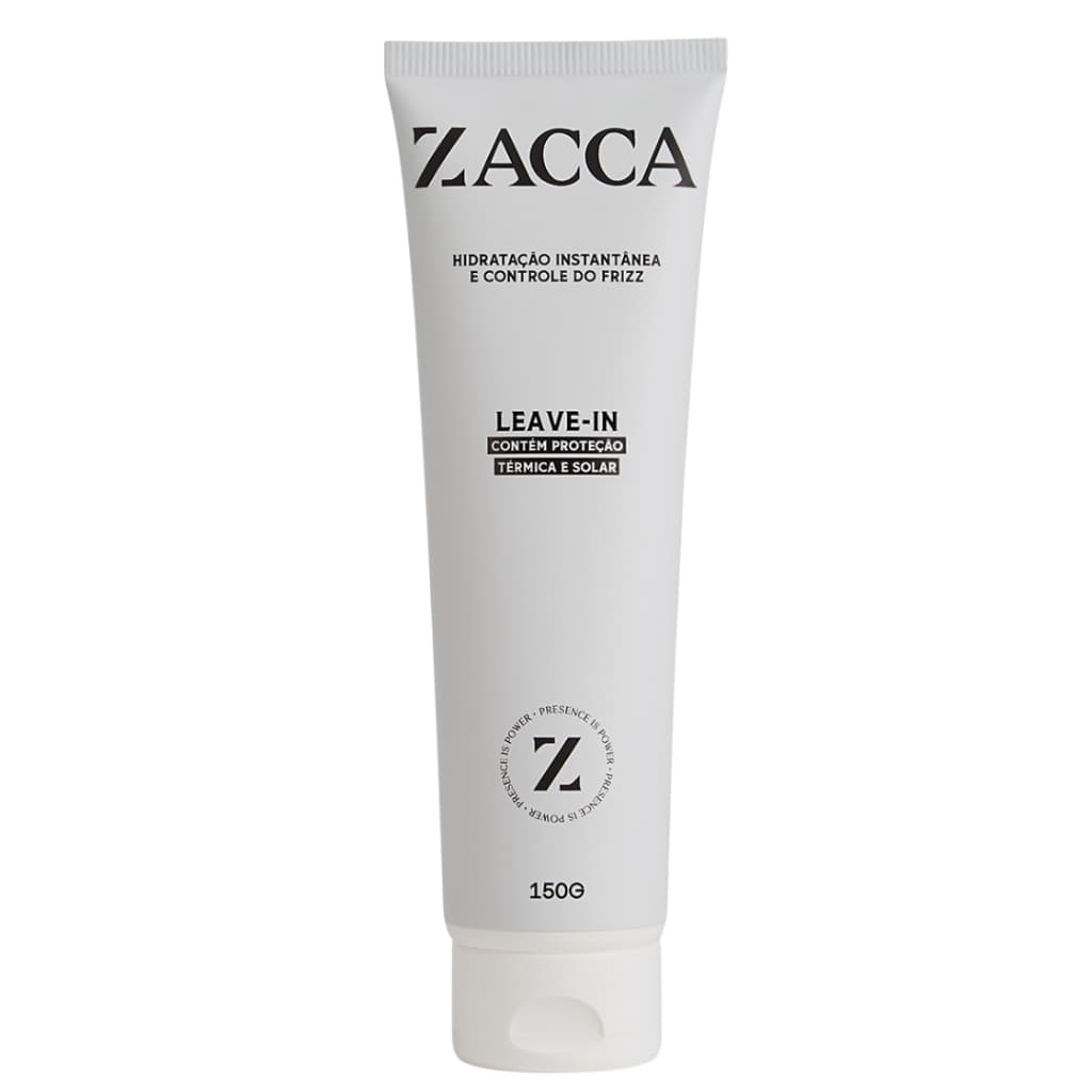 Leave In Zacca Cabelo 150g Hidratação Proteção Anti Frizz