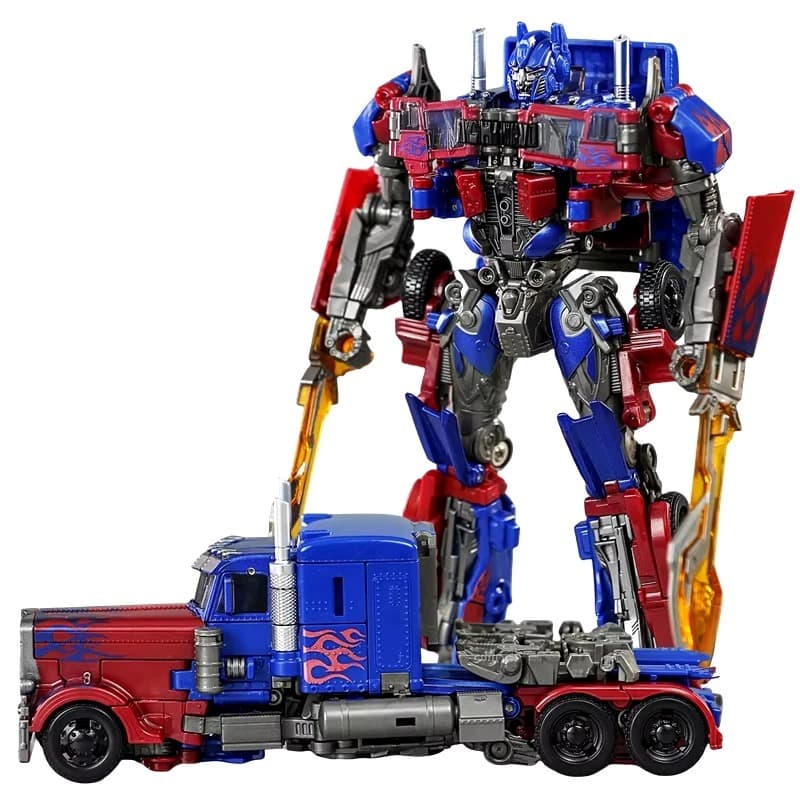 Transformers Autobots Optimus Prime Dark Commander 16cm Carro que se transforma em robo presente Action Figure Adulto